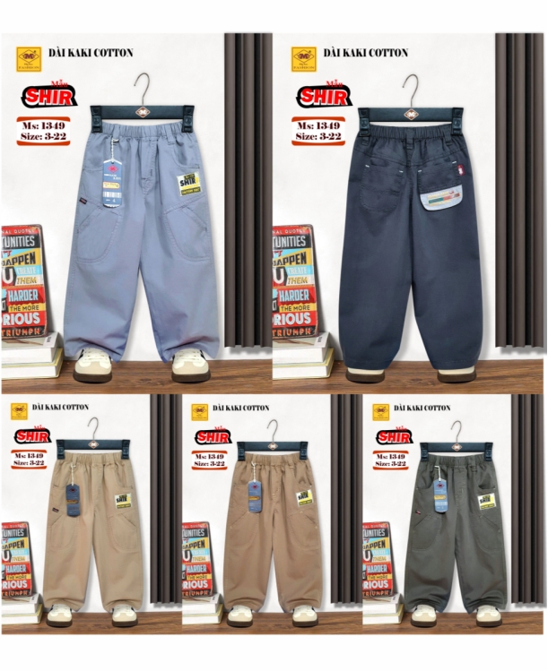 QUẦN DÀI KAKI COTTON - SHIR