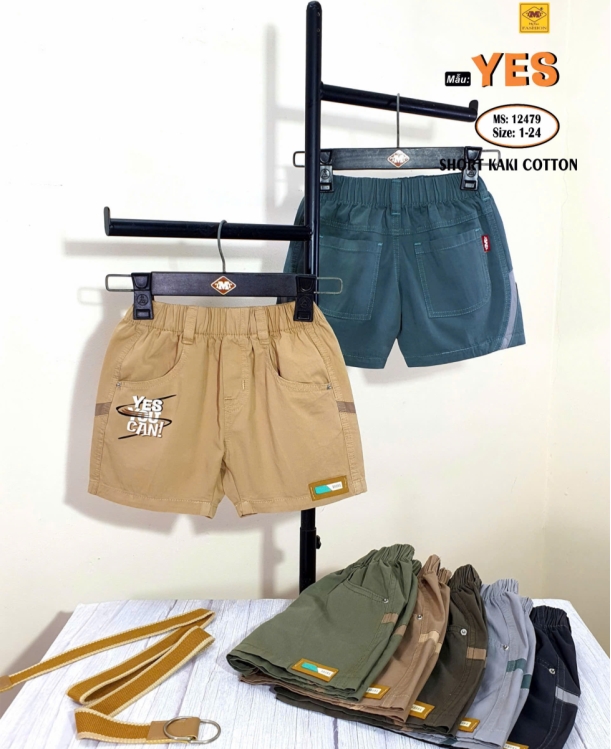 Quần short kaki cotton - YES